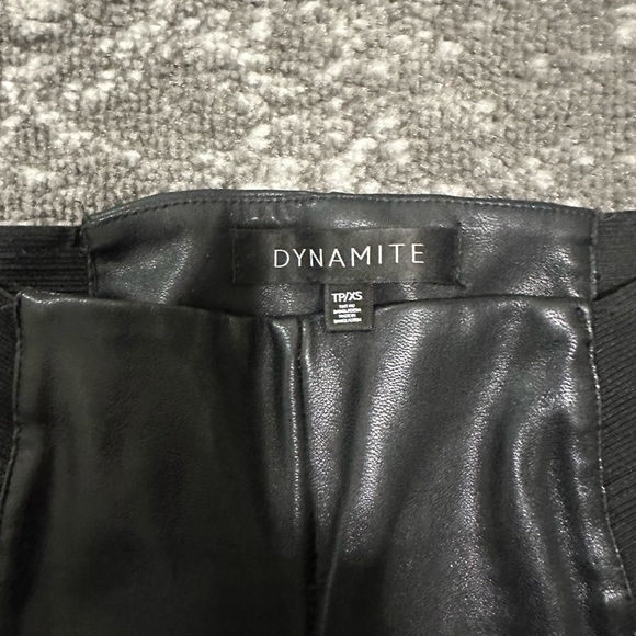 Dynamite Faux Leather Leggings - Picture 3 of 4